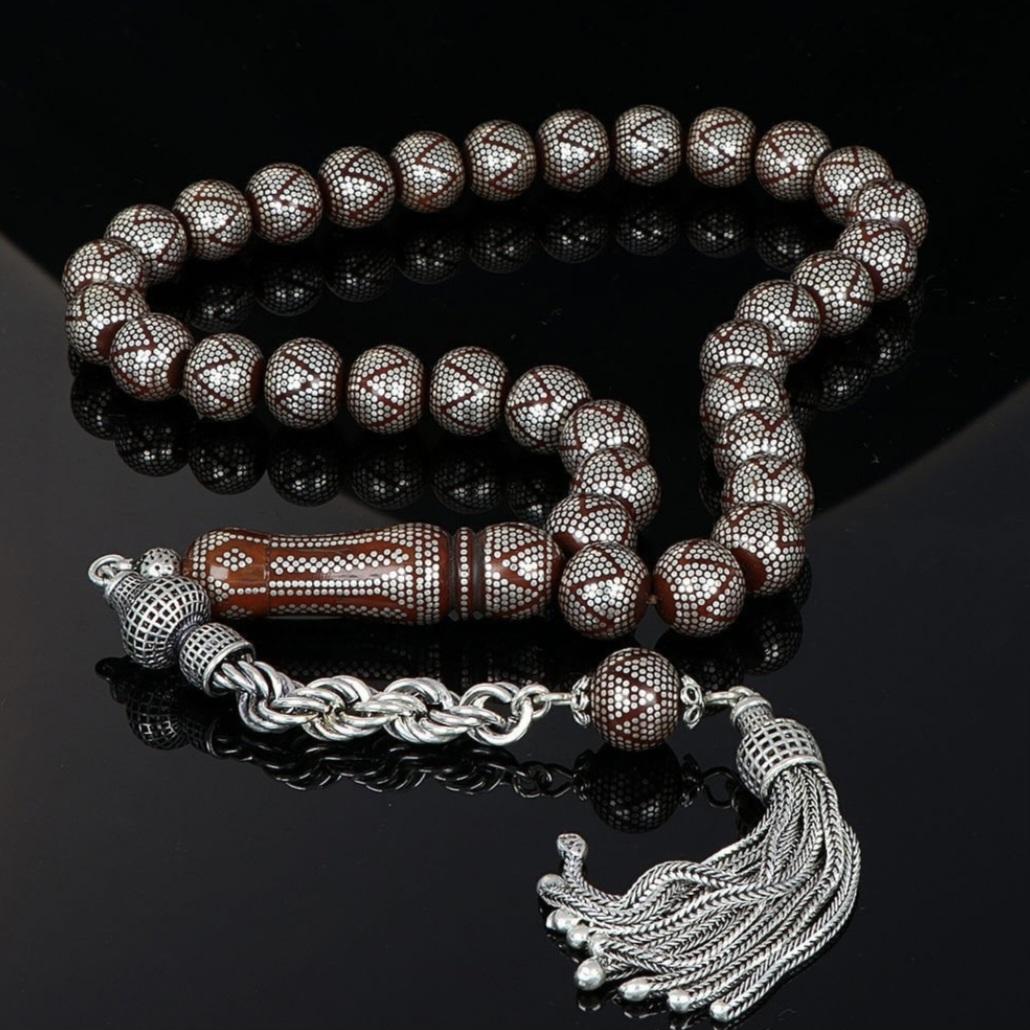 GÜMÜŞ İŞLEME KÜRE KESİM KUKA TESBİH